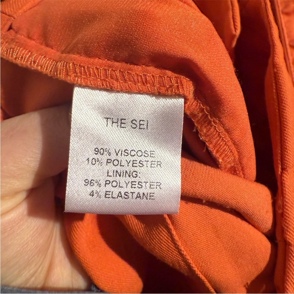 THE SEI Orange Women's top and pants - Picture 14 of 16